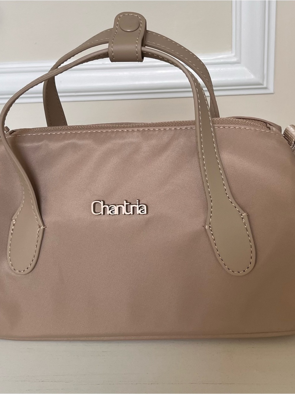 Women's Satchel Bag in Taupe